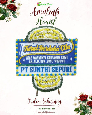 Papan Bunga Duka di Rimba Soping