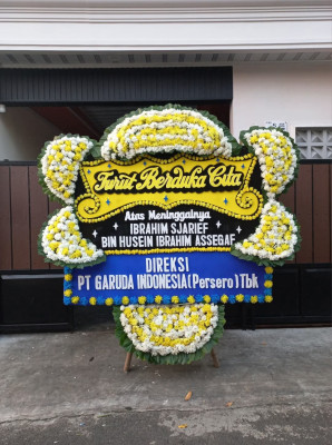 Papan Bunga Duka di Rimba Soping