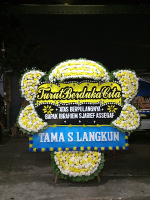 Papan Bunga Duka di Rimba Soping