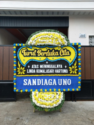 Papan Bunga Duka di Rimba Soping